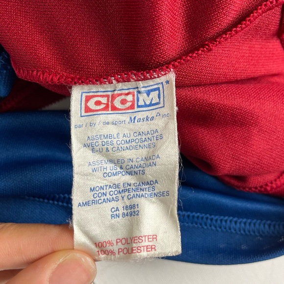 Vintage CCM Colorado Avalanche Hockey NHL Jersey Sz XXL - Picture 3 of 5